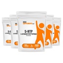 BulkSupplements.com 5- HTP Powder - 5- Hydroxytryptophan, 5 HTP Supplement - 5- HTP 200mg, Mood Support - Gluten Free, 200mg per Serving, 5kg (11 lbs) (Pack of 5)