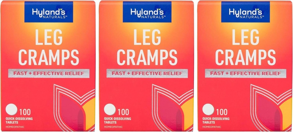 Hyland ben kramper, relief af ben, kalv, Charley Heste, og fod kramper, 100 Quick- Opløsning tabletter 3- Pack (300 i alt)