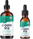 Vimergy USDA Organic B12 (115 ml) og (30 ml) Bundle