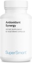 Supersmart - Antioxidant Synergy - med Tumerisk Curcumin & Alpha Lipoic Acid Note 124; Non- GMO & Gluten Free - 60 vegetariske kapsler