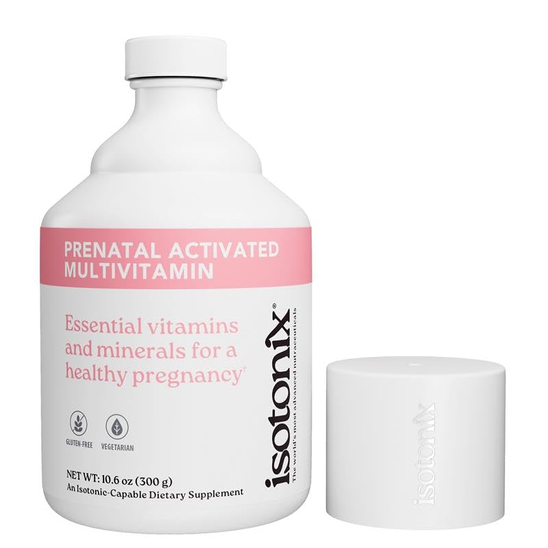 Isotonix Prenatal Aktiveret Multivitamin, Vitaminer, Hjælper med at bidrage til sund graviditet, Hjælper med at opretholde normalt blodtryk, Hjælper med at opretholde sund hud og hår, Market America (45 Servere)