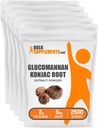 Bulkadditions.com Glucomannan Powder - fra Konjac Root Extract Powder, Glucomannan Kosttilskud - Gluten Free, 2g per Serving, 1kg (Pack of 5) (11 lbs)