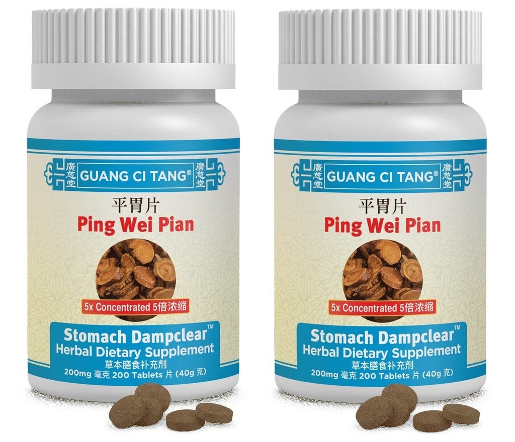 Ping Wei Pian, 200 mg tabletter - pakning med 2 stk.