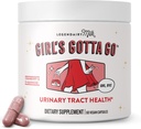 Legendairy Milk Girl 's Gotta Go ™ - UTI Support - Urinary Tract Health for Women - UTI Relief for Women with Sugar- Free Cranberry and D- Mannose, 30 Serveringer
