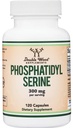 PhosphatidylSerine Supplement 300 mg per servering, 120 kapsler (PhosphatidylSerine Complex) med Double Wood