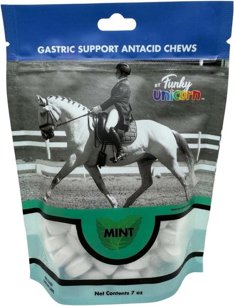 Funky Unicorn Gastisk Tyg - MINT smag