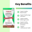 FRESHLITE 2500FU Premium NSK- SD Natokinase & Vegan Postbiotika til Cardiovaskulær Support 124; Blodtryk, Cholesterol & Heart Health