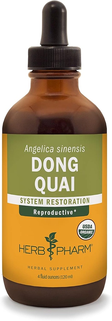 Herb Pharm Dong Quai flydende ekstrakt til kvindelige reproduktive system support - 4 Ounce