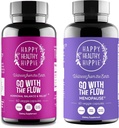 Happy Sund Hippie Gå med Flow Menopause Support & Gå med Flow Hormone Balance for Kvinder