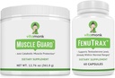 VitaMonk Muskelgarde med HMB, EAA, D-vitamin, Magnesium & FenuTrax Fenugreek Extract, 50% fenusider for muskelvækst, styrke og vitalitet, Pre / post-workout supplement til mænd og kvinder