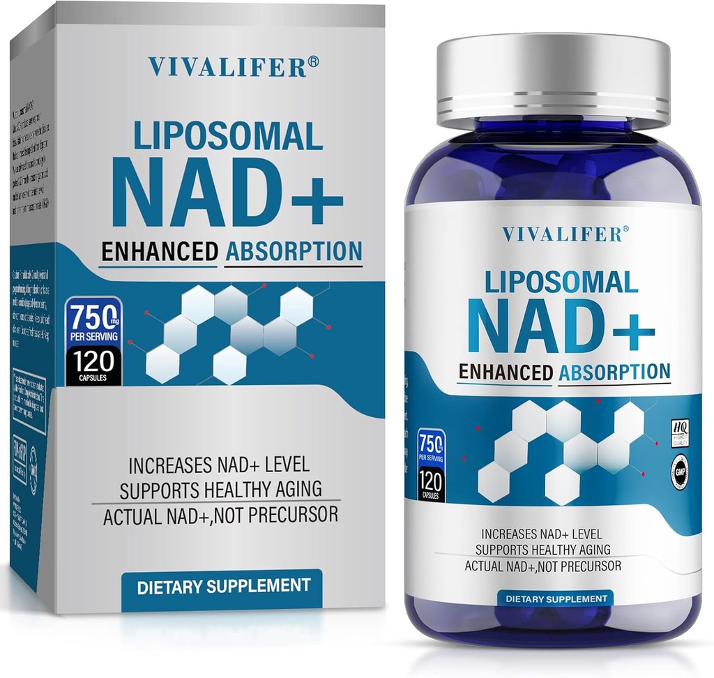 Liposomal NAD + Supplement 750 mg