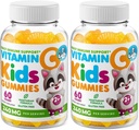 DR. MORITZ C-vitamin Gummies for børn og voksne 240 mg - immunsupport- sukkertyggetabletter til tandlæger - vegetarisk gelatin- fri kosttilskud (Citrus Flavor) (120 Tæl)