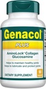 Genacol Plus - Glucosamin og collagen supplement, Ultra- hydrolyseret collagen peptider, Eases fælles bevægelse, vedligeholder Cartiage, 90 kapsler (30-dages forsyning)