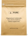 Pure Original Ingredients Magnesium Carbonat (4oz) Magnesium supplement, non-GMO, Multi- Formål