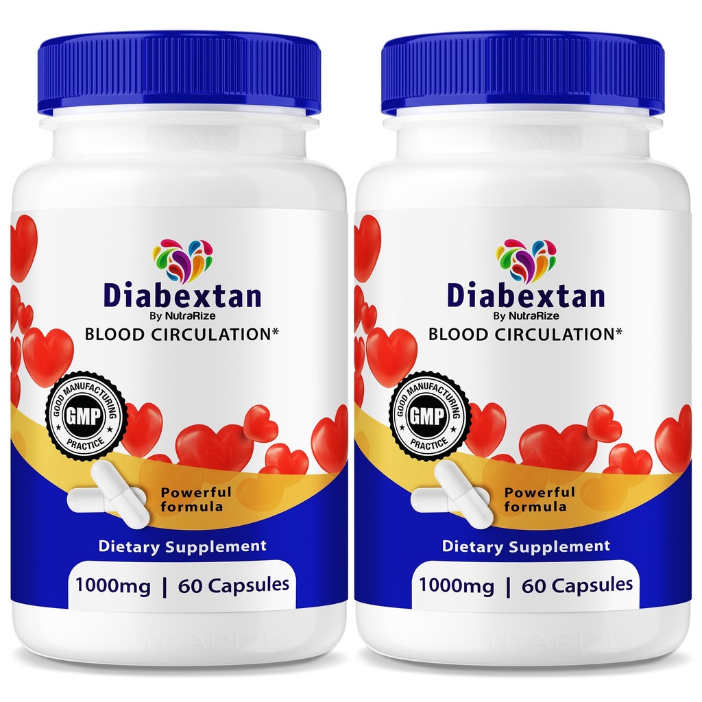 (2 Pack) Diabextan kapsler - Natural Formel for sunde niveauer, Omfattende support, Vitamin Capsule til at bevare samlet wellness, Glyco Optimizer Anmeldelser (120 Kapsler)