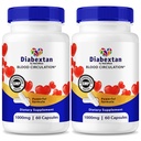 (2 Pack) Diabextan kapsler - Natural Formel for sunde niveauer, Omfattende support, Vitamin Capsule til at bevare samlet wellness, Glyco Optimizer Anmeldelser (120 Kapsler)