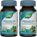 Nature’s Way Oregano Oil – Immune Support Supplement* - 75-85% Carvacrol – Gluten Free – 60 Vegan Capsules (2 Pack)