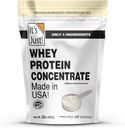 Det er bare! - 100% Whey Protein koncentrat, Lavet i USA, Premium WPC- 80, Natural Vanilla Flavor (1,25 Pound, / Vanilla)
