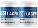 Kollagen peptider pulver hydrolyserede proteiner er Vital Proteiner til hud hårnegle og fælles sundhed, Keto, Paleo Friendly, Non- GMO, Gluten Free, 45 Servere, 2 Containers