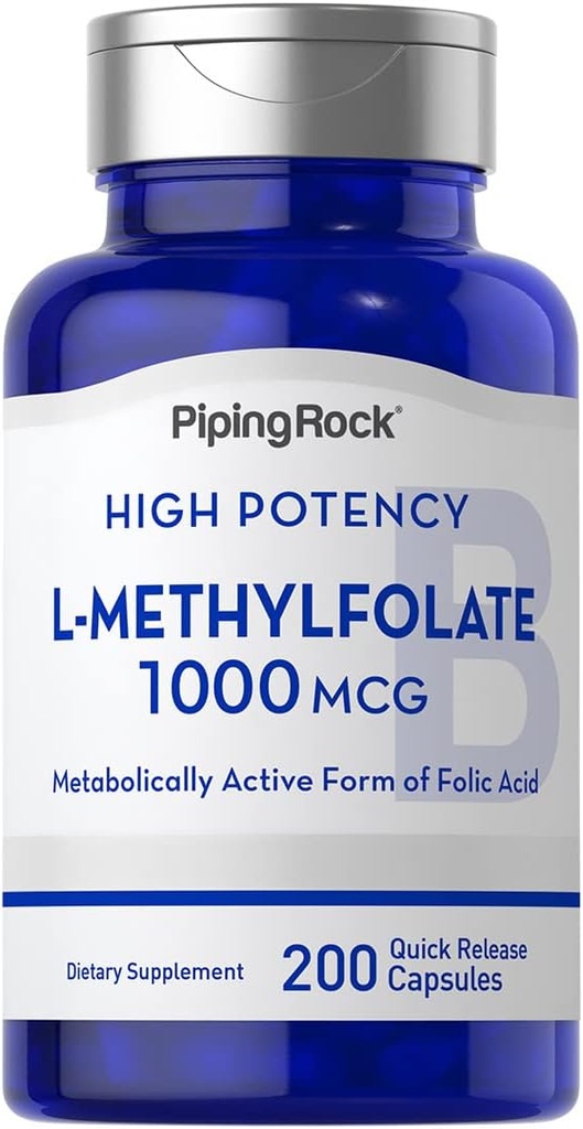 Piping Rock L Methylfolat Supplement Note 124; 1000 mcg