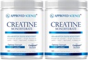 Godkendte videnskab Creatinine monohydrat pulver med BioPerine - understøtter Lean Muscle Growth and Recovery - 360 Servering - 5000mg Per Servering - Unflavored - Non- GMO, Vegan