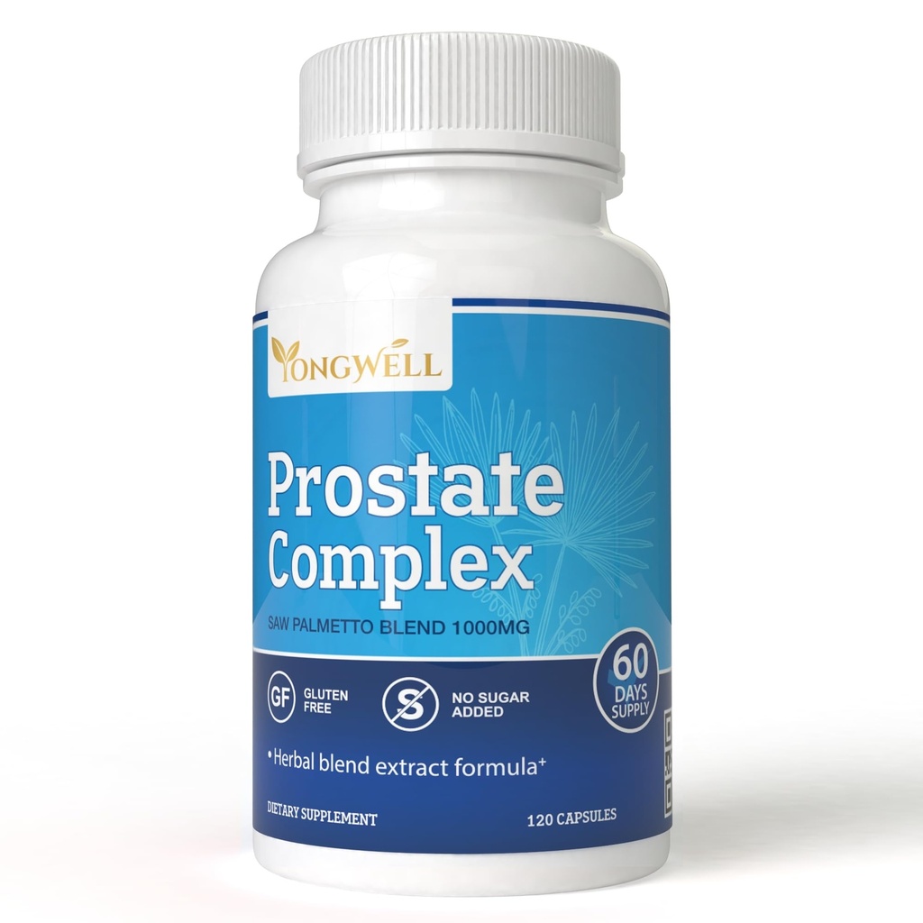 Prostate Complex, Saw Palmetto Blend 1000mg (120 kapsler)