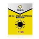 OmniCo - D3 + K2 + Calcium Patches - 30 Pack