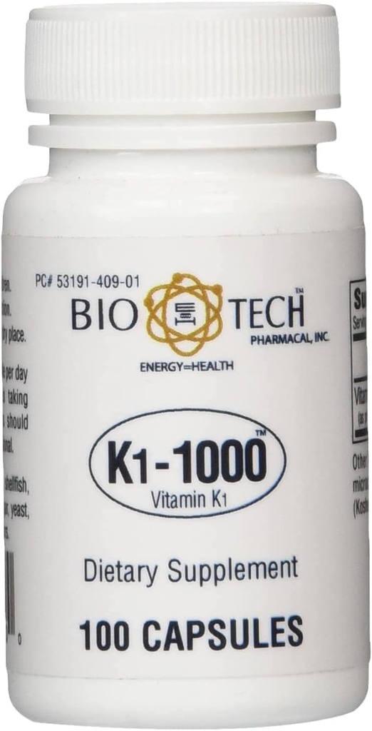 Biotech Pharmacal - K1- 1000 - 100 Tæl