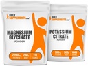 Magnesium Glycinat 250g + Kalium Citrate 500g Bundle