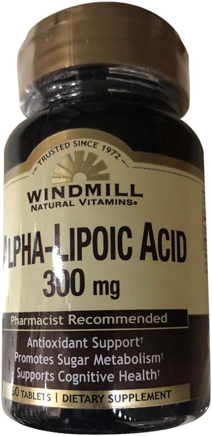 Windmill Alpha Lipoic Acid 300 Mg Tablets 60 Ea, 60,0 Greve