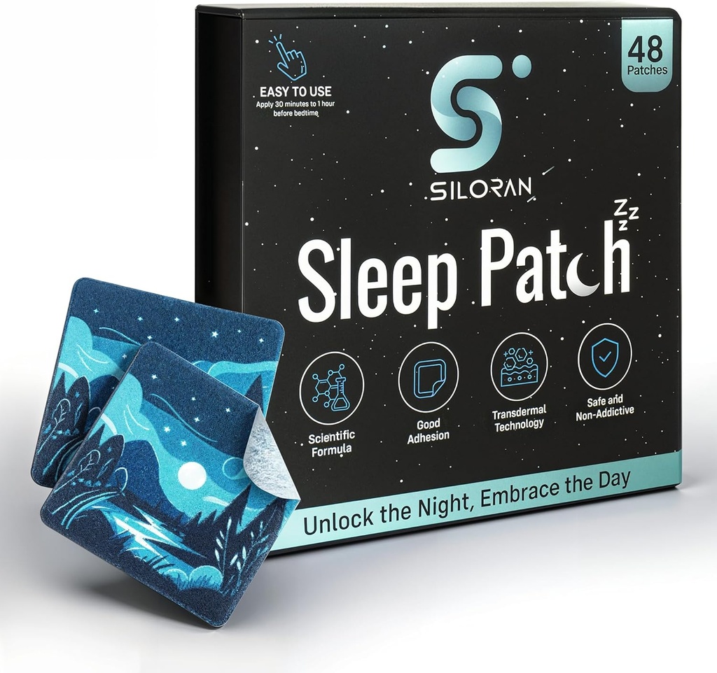 Premium Sleep Patches (48 dages levering), Soveplatte for voksne: Ekstra styrke hjælp Melatonin udvidet udgivelse, Naturlig godt hjælp til at støtte kvinder, Kid har nat sød drøm