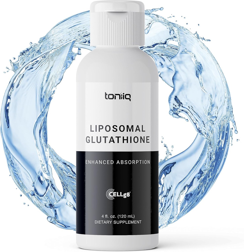 Lab Testet Ultra Bioavailable Liposomal Glutathion - 4 fl. oz Blandbar Wild Berry Natural Flavor - High Strength Glutathione Liquid - Third-Party Testet - Øget biotilgængelighed Forbedret absorption