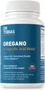 Dr. Tobias Oregano og Captain Acid Blend, Gut Flora Balance Complex med Probiotika & enzymer til intestinal og immunforsvar, Gut Health Supplements for Women & Men, 60 Kapsler, 30 Servere
