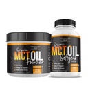 Intentionally Bare MCT Oil Powder (50 Servere) og MCT Oil Capsules Bundle