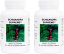 Supreme Nutrition Schisandra Supreme, 90 Pure Schisandra Fruit Vegetarian 90 Kapsler (pakke med 2)