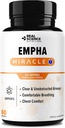 Tilbud Empha Miracle, Træk vejret let med reduceret Mucus og Hoste, Et naturligt supplement til respiratorisk sundhed og lindring