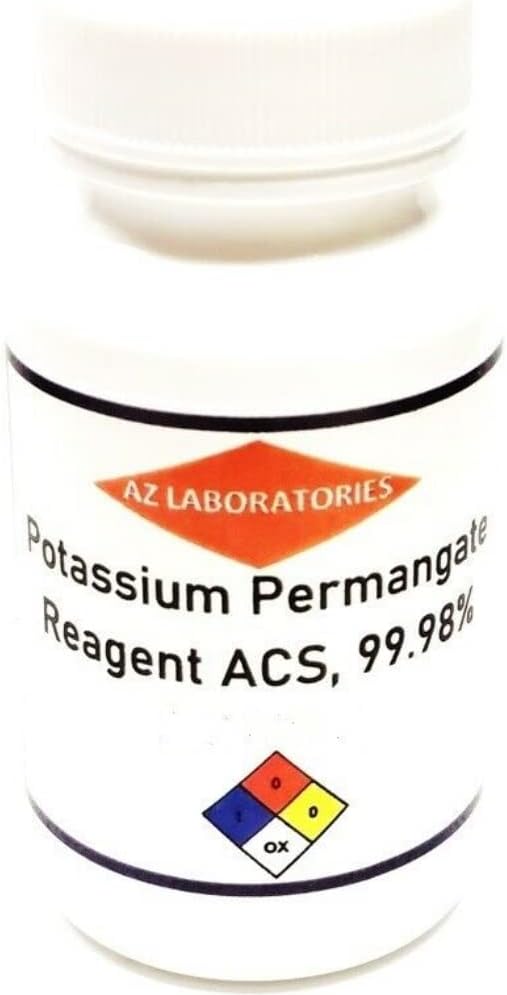 Kalium Permanganat Reagens Grade / 8 OZ / Free Flowing Powder / Detox Pro Sundhed / samme dag Skib / USA Made / 100%
