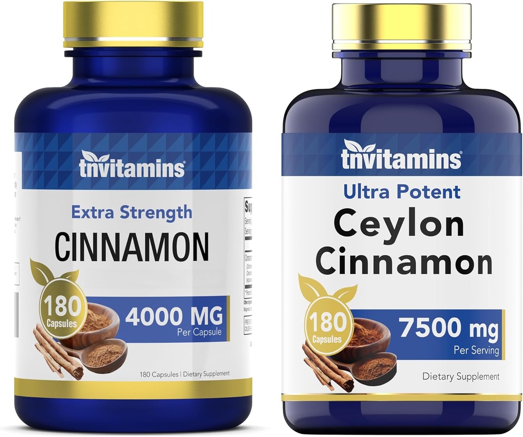 tnvitaminer kanel kompleks og Ceylon kanel