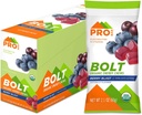 PROBAR - Bolt Organic Energy Chews, Berry Blast, Non- GMO, Gluten- Free, USDA Certified Organic, Sund, Natural Energy, Fast Fuel Gummies med Vitaminer B & C (12 Greve)