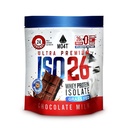 ISO26 Græs Fed Whey Protein Isolere uden kunstige sødemidler. Naturligvis sødet med munk frugt, 1,6 pund, 24 servering, chokolade mælk.