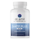 DR. EMIL NURITION 200 MG 5- HTP Plus med SAM- e at opretholde normal sund søvn og skabe en følelse af velvære - 5htp tillæg med vitamin B6-60 Vegan kapsler, 30 Servere