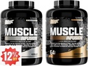 Bundle Whey Protein Powder, Vanilla og Chokolade Muscle Infusion Whey Isolere EAA & Hi BCAA for Muscle Gain - 5 Pounds - Muscle Builder for mænd og kvinder, Sport Nutrition, Lækker Smag & Texture