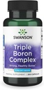 Swanson Triple Boron Complex - ben sundhed og fælles støtte mineralsk supplement - citrat, aspartat, Glycinate (250 kapsler)