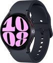 SAMSUNG Galaxy Watch 6 44mm Bluetooth Smartwatch w / Fitness Tracker, Personaliserede HR zoner, Advanced Sleep Coaching, Heart Monitor, BIA Sensor, Biggest Screen, US Version, Graphite (Fornyet)