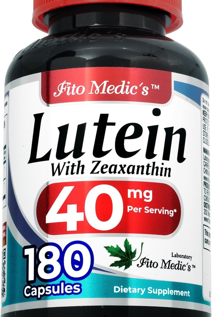 FITO MEDIC 'S Lab 124; Lutein 124; 180 Kapsler 124; 40 mg