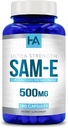 Høj styrke 500mg SAM E Supplement Note 124; S- Adenosyl Methionin SAME Supplement for ben Joint & Mood Support til mænd og kvinder