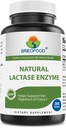 Brieofood Lactase Enzyme Pills - 3000 FCC ALU - 360 tabletter - 360 servering - Non- GMO, Gluten Free