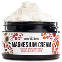 Bedre Shea Butter Magnesium Lotion til kvinder • 124; Vanilla Rose • 124; Til graviditet, Kids & Babyer • 124; Relieves Muskelspænding & ben kramper • 124; Økologiske & naturlige ingredienser