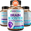 40- in-1 Brain Booster Kosttilskud til hukommelse, fokus, Klarhed, energi, ydeevne, 124; Natural Nootrop Brain Support Supplement med DMAE, Bacopa Monnieri & mere 124; for mænd og kvinder 124; 120 V kapsler